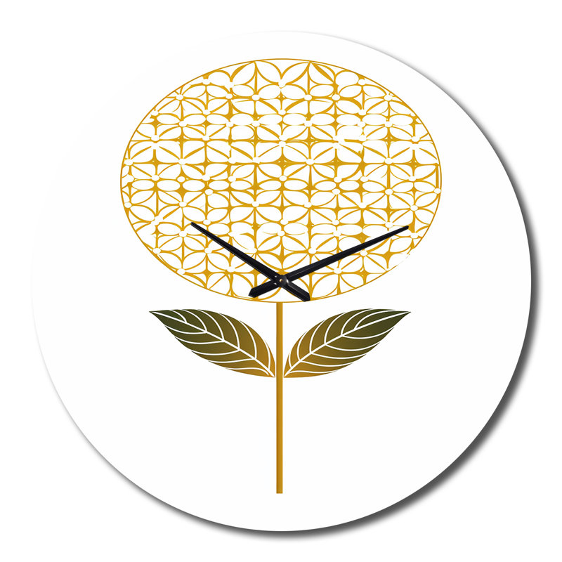 Horloge murale Blooming, Très grand