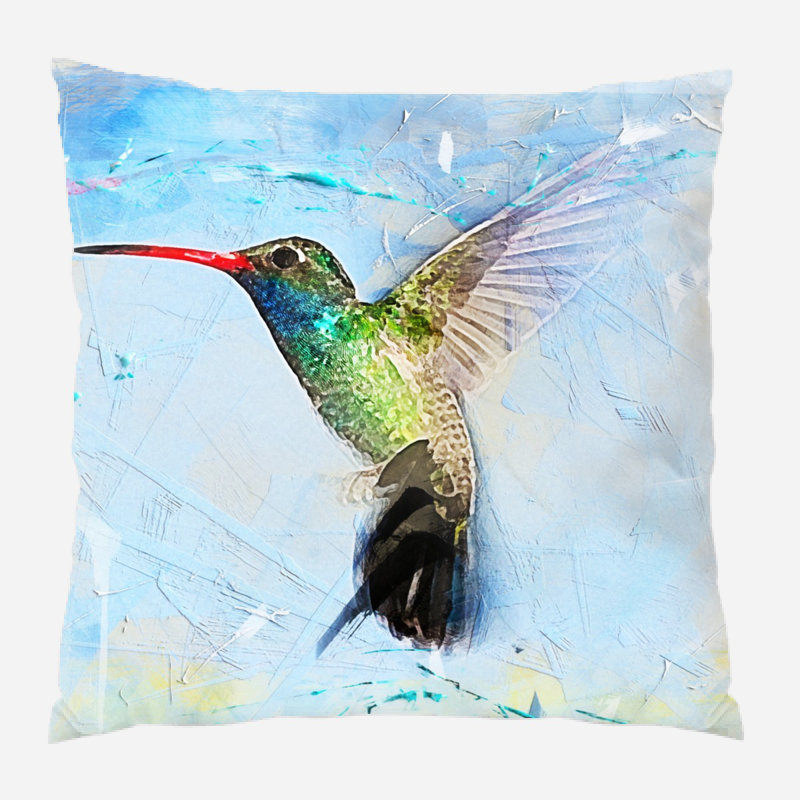 Coussin Hummingbird, Synthétique, Extérieur