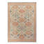 Distressed Homage Hand Knotted Wool Geometric Area Rug-1496708213