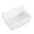 Deervalley 30 Inch Ally Wall Mount Utility Sink White Ceramic Laundry Sink Farmhouse Slop Sink Laundry Tub