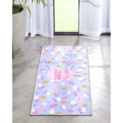 Tapis lilas bien tissé Crayola