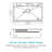 30 Inch Single Bowl Stainless Steel Kitchen Sink with LED Temperature Display and Multi-Function Faucet
