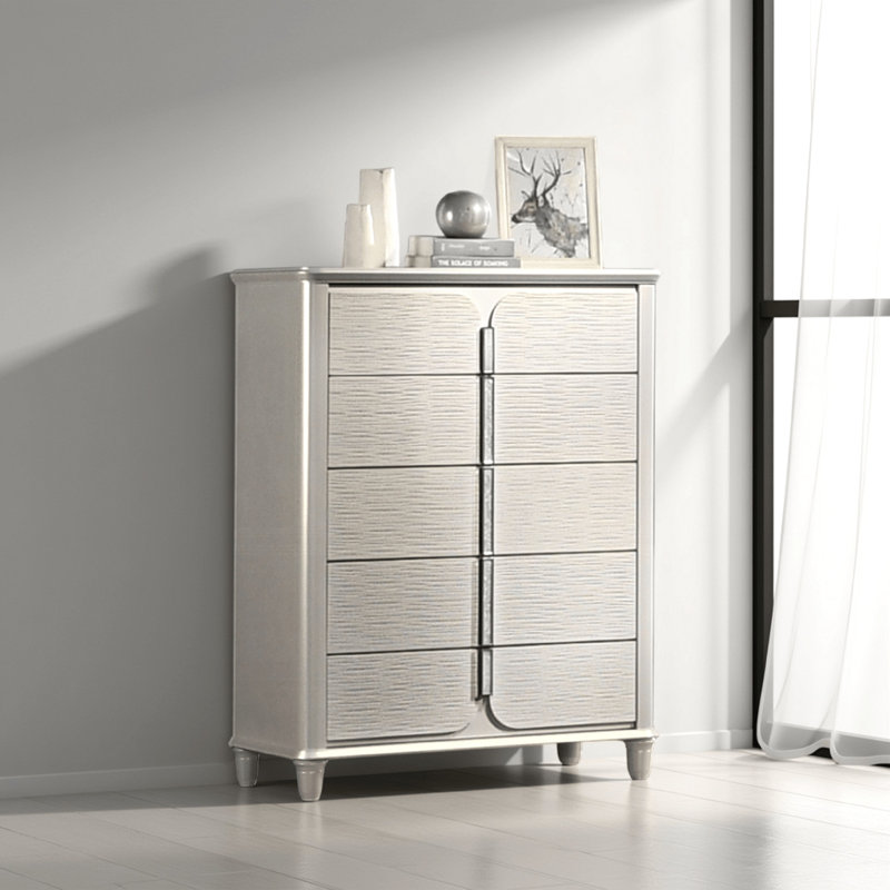 Commode à 5 tiroirs l 38 po Veda