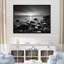 Pitman " Black And White Rocky Beach Horizon II "-96320157-96320154