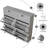 24 Pair Shoe Storage Cabinet With 2 Drawers-491258413