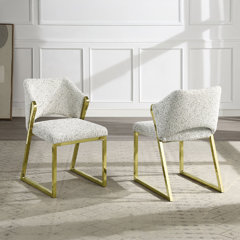 Chaise d'appoint Galdesa (ensemble de 2)
