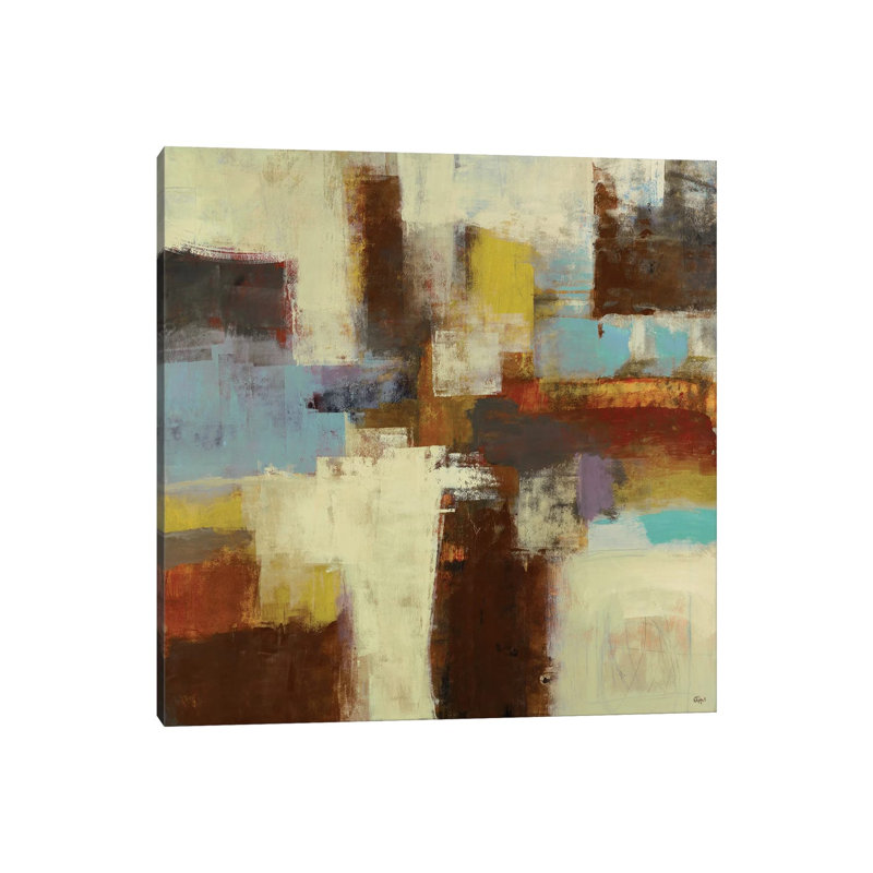 Journey II by Lisa Ridgers - Wrapped Canvas Painting, 30.48 cm H x 30.48 cm W