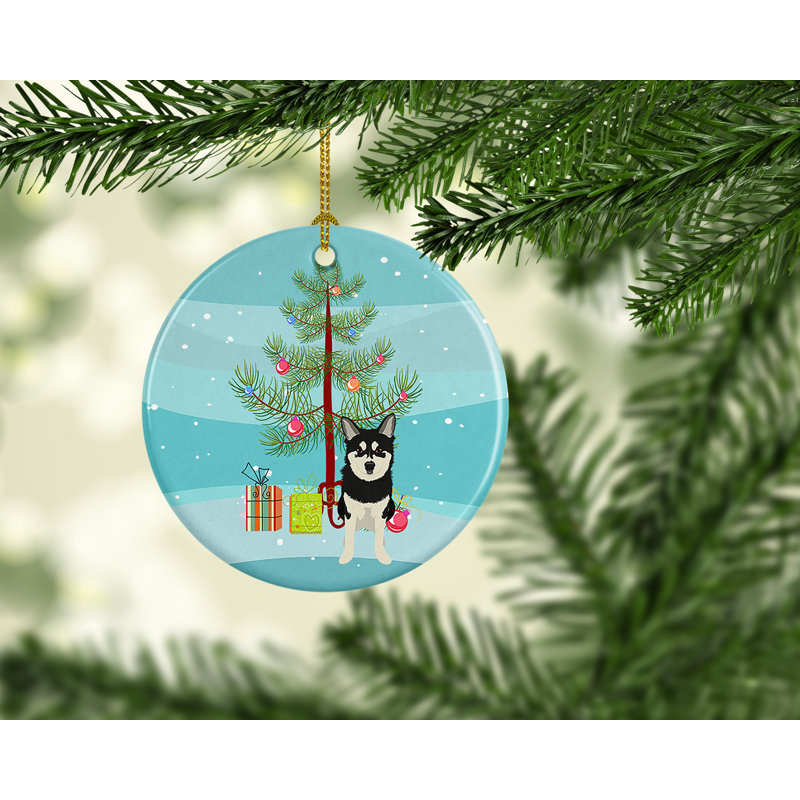 Décoration de Noël Shiba Inu Husky, Shiba Inu Husky Mix