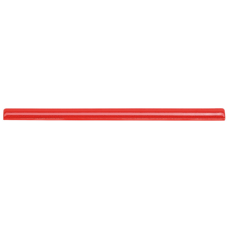 Selenium Red Glossy Ceramic Quarter Round Bullnose Tile Trim