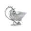 Sea And Shore Pewter Gravy Boat
