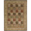 Mountain King Wool Oriental Area Rug in Beige/Gray/Red