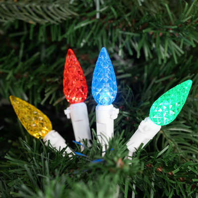 Multi Coloured LED C6 Christmas Lighting