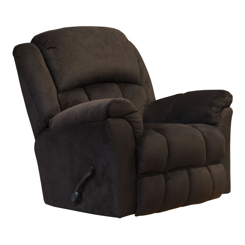 Fauteuil de massage chauffant, Mélange de polyester brun