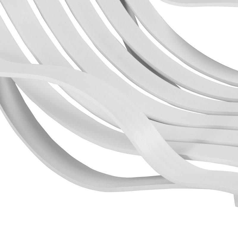 Hareton 79" Long Single Chaise, White