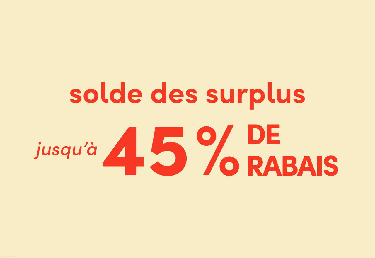 le solde des surplus