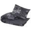 Grey Microfibre Duvet Cover Set-80973200