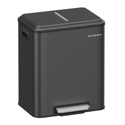 Asjah Metal Step On Kitchen Trash Can - 15L