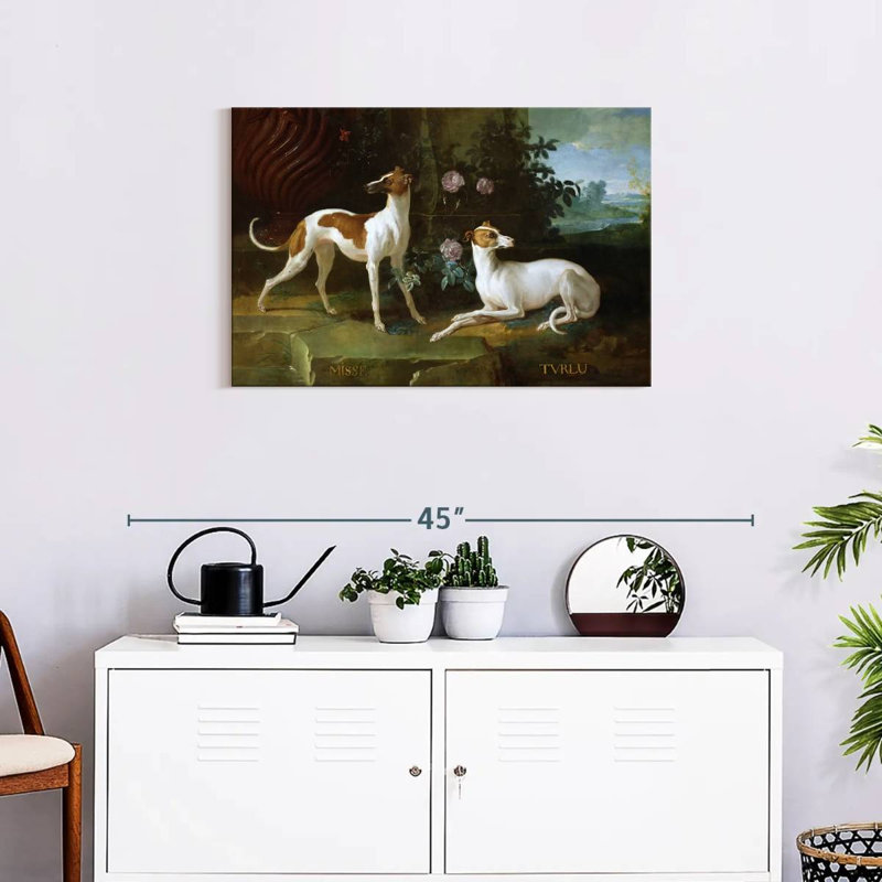 Misse And Turlu, 20" H x 30" W
