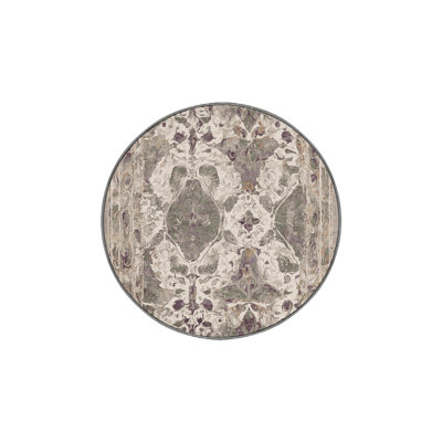 Machine Washable Gray Area Rug