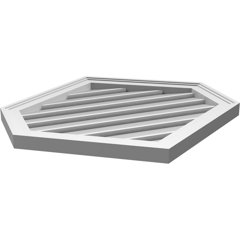 Pente verticale verticale en uréthane 8 pi, 1.5" H x 26" W x 26" L