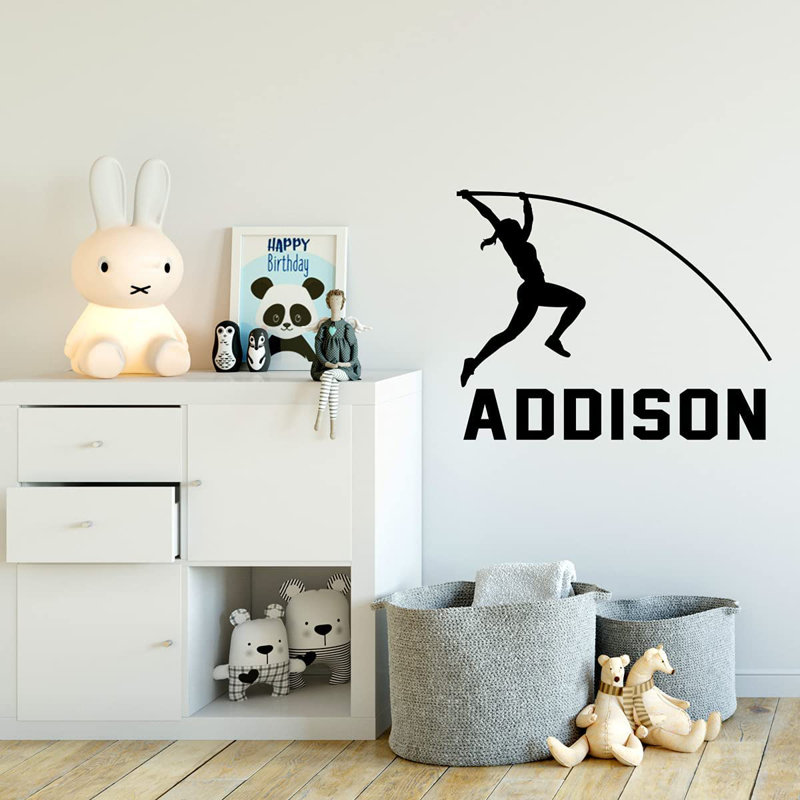 Adhésif mural, H 18 po x l 22,5 po, Noir