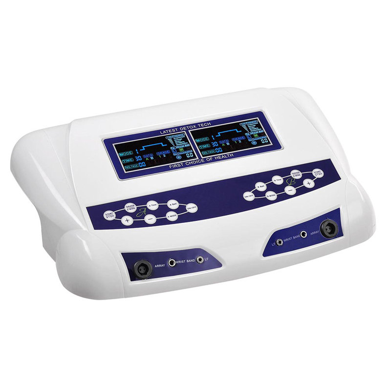 Dual User Foot Bath Spa Machine Ionic Detox Cell Cleanse Machine Coloured LCD with 2 Arrays