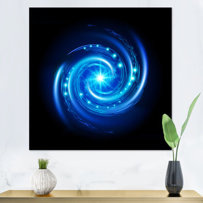 Blue Spiral Vortex - on