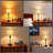 Portable Cordless Table Lamp With Flaxen Fabric Shade, 5200Mah Battery Operated Bedside Lamp, 3-Way Dimmable Touch Desk Light For Bedroom Living Room Restaurant