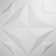 Falkirk Ross 19.7" X 19.7" Abstract 3D Wall Panel In White