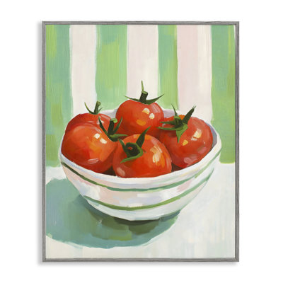 Bol de tomates fraîches, estampe numérique, design par The Prints Vibe