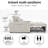 Omorfo 53.2'' Upholstered Convertible Sleeper Sofa-451613842