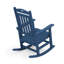 Ensemble de 2 chaises berçantes d'extérieur en plastique surdimensionnées toutes saisons Adirondack-118763001