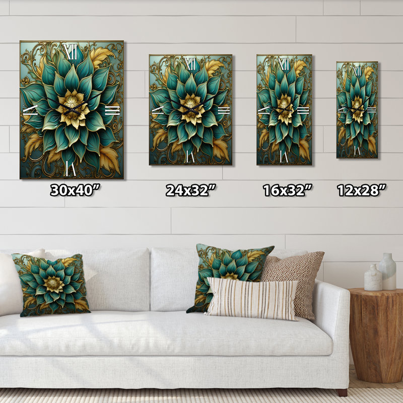 Horloge murale boho Mandala, Moyen