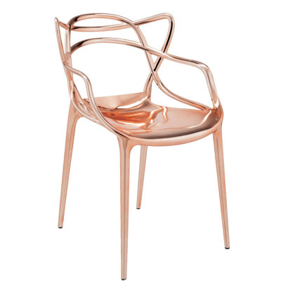 Masters 18.11'' H Metal Stacking Armchair