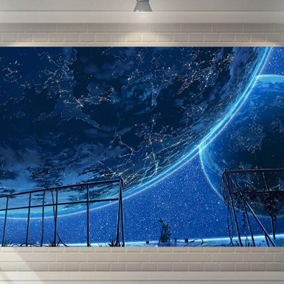 Suspension murale en polyester