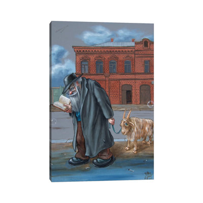 «Sagesse juive» par Victor Molev - peinture sur toile tendue