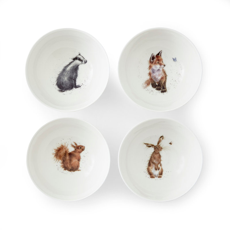 6" Deep Bowls, Set of 4 (Assorted)
