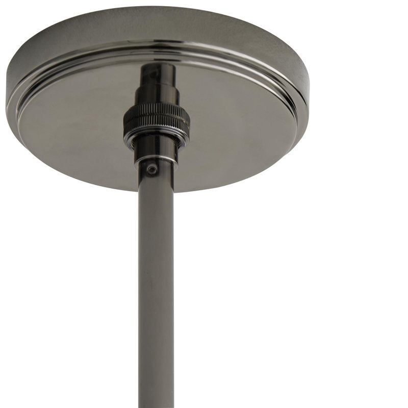Linus 8 - Light Chandelier, Black Nickel