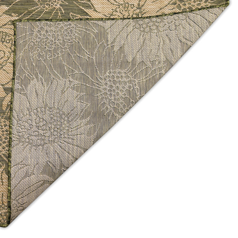 Vannoy Floral Indoor / Outdoor Rug, Rectangle 7'10" x 9'10"