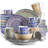 32 Piece Handmade Porcelain China Dinnerware Set - Service for 8-645079198