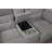 Rodden Chenille Upholstered Reclining Loveseat Grey