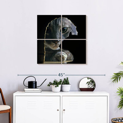 Brampt Cat Hunting Mouse