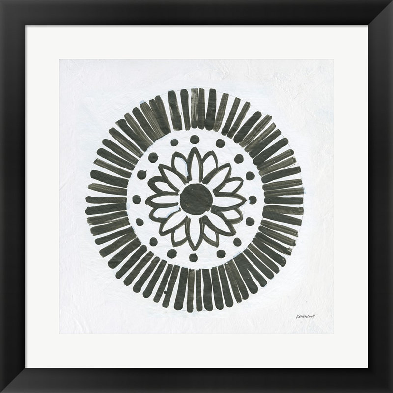 Motifs de l'Amazone, icône X par Kathrine Lovell - peinture encadrée