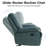 Saidee 35.4" Wide Manual Glider Rocker Recliner Chair-1776640584