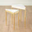 Marble Nesting End Table