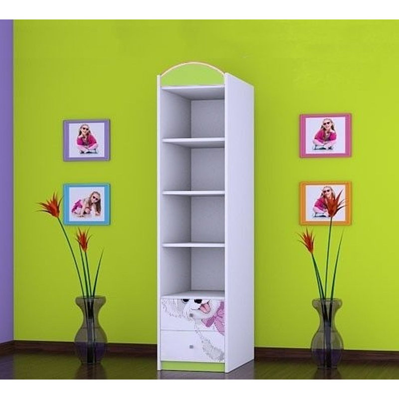 Burnestown 1 Door Wardrobe, Green