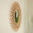 Wall-Mounted Mirror With Hemp