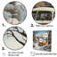 «Hippie Van Charm In Winter», reproduction sur toile-120833941-120833943
