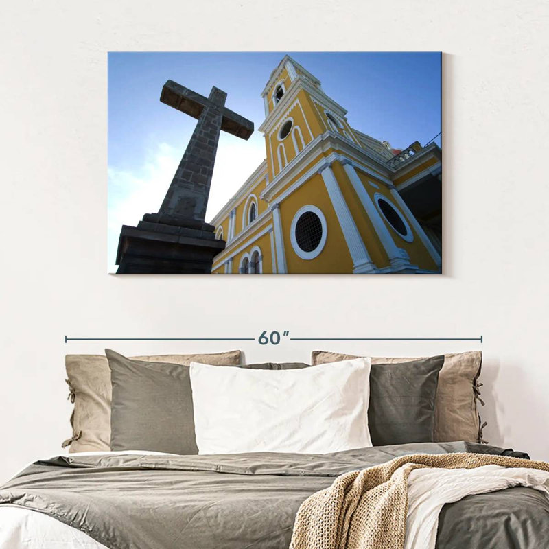 Cathédrale de Grenade, Nicaragua, H 32 po x l 48 po