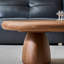 Table basse rétro et niche en bois